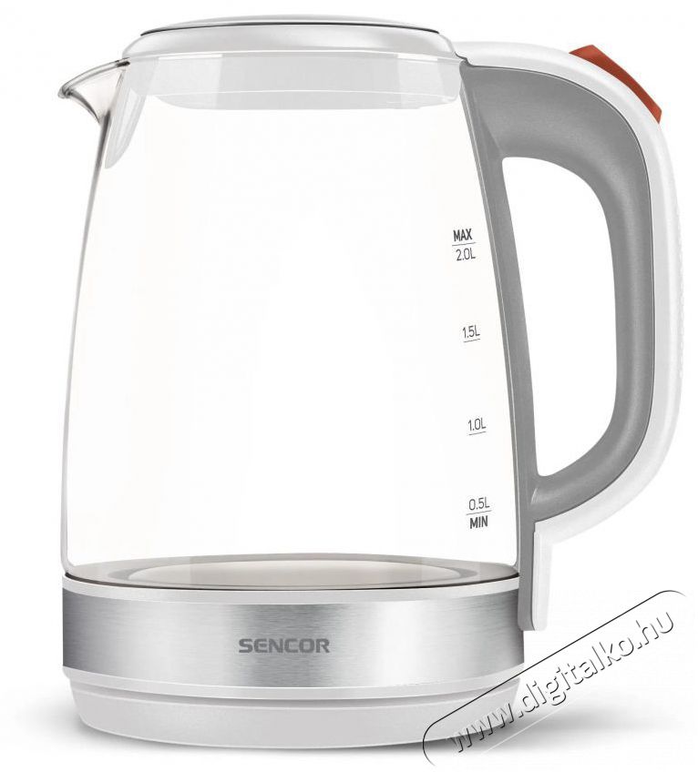 Sencor SWK 20A80GY Konyhai term&eacute;kek - V&iacute;zforral&oacute; / teafőző - 513195