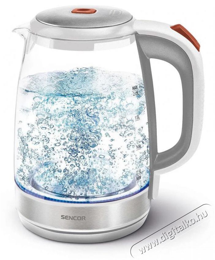 Sencor SWK 20A80GY Konyhai term&eacute;kek - V&iacute;zforral&oacute; / teafőző - 513195