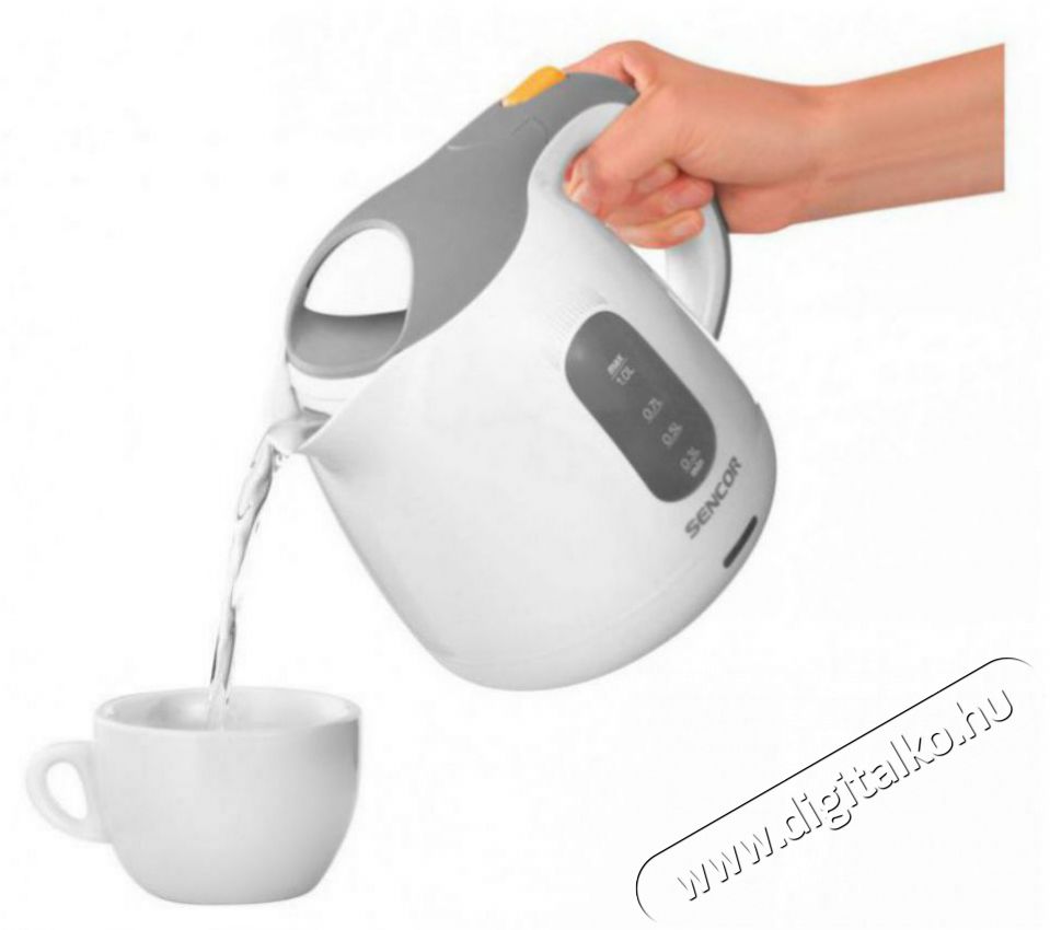 Sencor SWK 1100WH 1,0L-es feh&eacute;r v&iacute;zforral&oacute; Konyhai term&eacute;kek - V&iacute;zforral&oacute; / teafőző - 502163