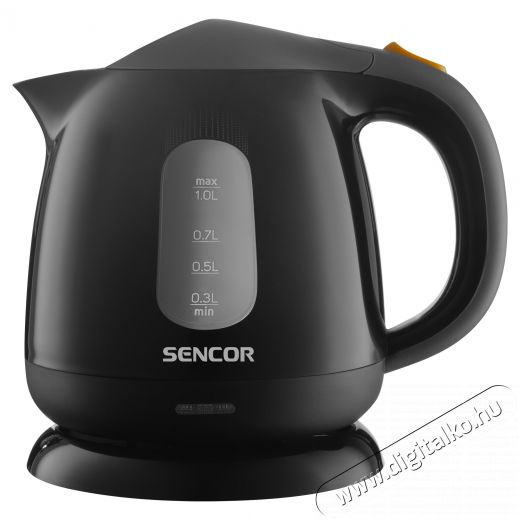 Sencor SWK 1101BK 1,0L-es fekete v&iacute;zforral&oacute; Konyhai term&eacute;kek - V&iacute;zforral&oacute; / teafőző - 502164