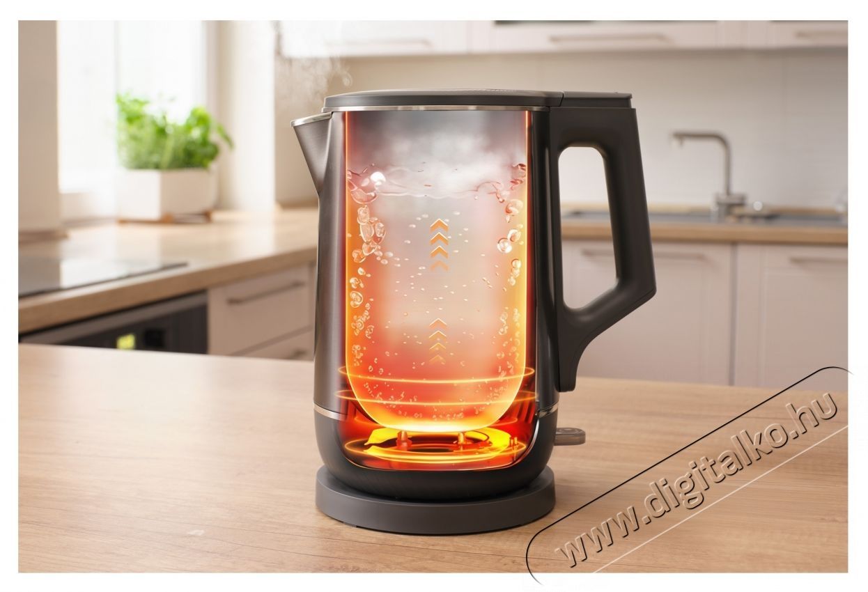 Sencor SWK 0800GY V&iacute;zforral&oacute; 1,7L Konyhai term&eacute;kek - V&iacute;zforral&oacute; / teafőző - 531555