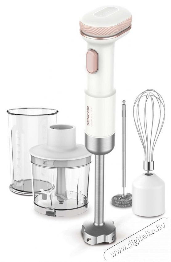 Sencor SHB 9130WH feh&eacute;r akkumul&aacute;toros botmixer szett Konyhai term&eacute;kek - Konyhai kisg&eacute;p (elők&eacute;sz&iacute;t&eacute;s / feldolgoz&aacute;s) - Botmixer - 539006