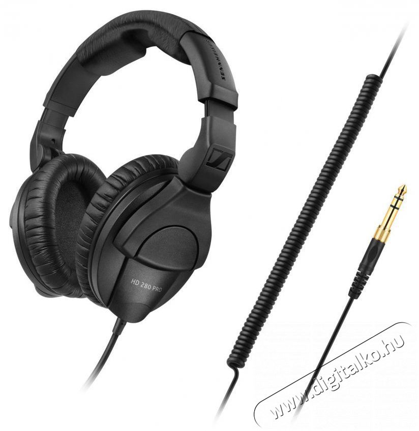 Sennheiser HD 280 PRO fejhallgat&oacute; Audio-Video / Hifi / Multim&eacute;dia - F&uuml;l &eacute;s Fejhallgat&oacute;k - Fejhallgat&oacute; - 470078