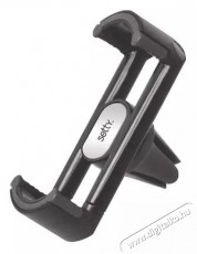 SETTY TF-0055 univerzális szellőzőrácsba illeszthető fekete autós telefon tartó - Autóhifi / Autó felszerelés - Autós tartó - 407757