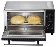 Severin TO2052 mini s&uuml;tő - fekete Konyhai term&eacute;kek - S&uuml;tő-főzőlap, tűzhely (szabadon&aacute;ll&oacute;) - Mini s&uuml;tő / mini grill / mini konyha - 331179