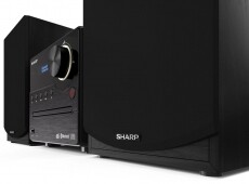 SHARP XL-B512BK Bluetooth mikrohifi rendszer - fekete, fa hangsz&oacute;r&oacute;kkal Audio-Video / Hifi / Multim&eacute;dia - Hifi - Sztere&oacute; - Mikro-, mini hifi rendszer - 369933