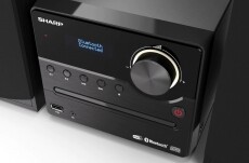 SHARP XL-B512BK Bluetooth mikrohifi rendszer - fekete, fa hangsz&oacute;r&oacute;kkal Audio-Video / Hifi / Multim&eacute;dia - Hifi - Sztere&oacute; - Mikro-, mini hifi rendszer - 369933