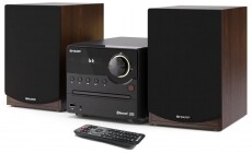 SHARP XL-B512BR Bluetooth mikrohifi rendszer - barna, fa hangsz&oacute;r&oacute;kkal Audio-Video / Hifi / Multim&eacute;dia - Hifi - Sztere&oacute; - Mikro-, mini hifi rendszer - 369934