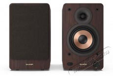 SHARP CP-SS30BR 2.0 Polchangsz&oacute;r&oacute; - barna Audio-Video / Hifi / Multim&eacute;dia - Hangfal - Hangfalszett - Polc / &aacute;llv&aacute;nyos/ h&aacute;tt&eacute;r hangsug&aacute;rz&oacute; - 403808