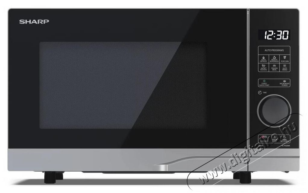 SHARP YC-PS204AE-S 20L mikrohull&aacute;m&uacute; s&uuml;tő ez&uuml;st Konyhai term&eacute;kek - Mikrohull&aacute;m&uacute; s&uuml;tő - Mikrohull&aacute;m&uacute; s&uuml;tő (szabadon&aacute;ll&oacute;) - 403812