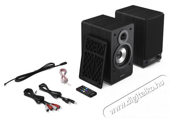 SHARP CP-SS30BK 2.0 Polchangsz&oacute;r&oacute; - fekete Audio-Video / Hifi / Multim&eacute;dia - Hangfal - Hangfalszett - Polc / &aacute;llv&aacute;nyos/ h&aacute;tt&eacute;r hangsug&aacute;rz&oacute; - 403807