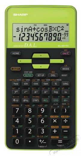 SHARP EL531THBGR 273 funkci&oacute;s tudom&aacute;nyos sz&aacute;mol&oacute;g&eacute;p Iroda &eacute;s sz&aacute;m&iacute;t&aacute;stechnika - Sz&aacute;mol&oacute;g&eacute;p - Tudom&aacute;nyos - 456832
