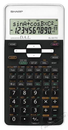SHARP EL531THBWH 273 funkci&oacute;s tudom&aacute;nyos sz&aacute;mol&oacute;g&eacute;p Iroda &eacute;s sz&aacute;m&iacute;t&aacute;stechnika - Sz&aacute;mol&oacute;g&eacute;p - Tudom&aacute;nyos - 456831