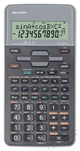 SHARP EL531THBGY 273 funkci&oacute;s tudom&aacute;nyos sz&aacute;mol&oacute;g&eacute;p Iroda &eacute;s sz&aacute;m&iacute;t&aacute;stechnika - Sz&aacute;mol&oacute;g&eacute;p - Tudom&aacute;nyos - 456976