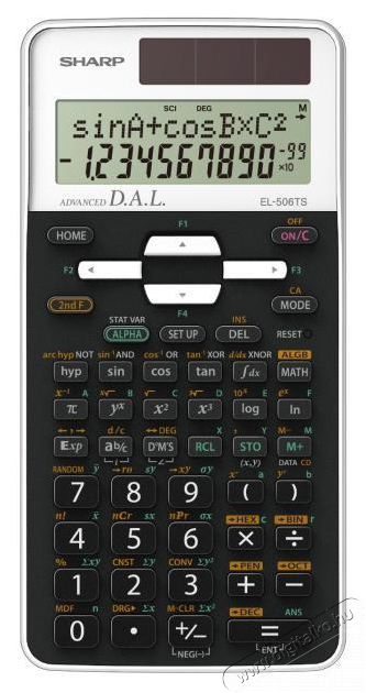 SHARP EL506TSBWH 470 funkci&oacute;s tudom&aacute;nyos sz&aacute;mol&oacute;g&eacute;p Iroda &eacute;s sz&aacute;m&iacute;t&aacute;stechnika - Sz&aacute;mol&oacute;g&eacute;p - Tudom&aacute;nyos - 456761