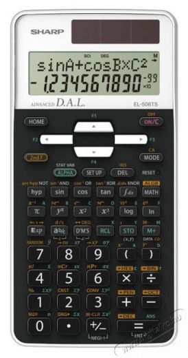 SHARP EL506TSBWH 470 funkci&oacute;s tudom&aacute;nyos sz&aacute;mol&oacute;g&eacute;p Iroda &eacute;s sz&aacute;m&iacute;t&aacute;stechnika - Sz&aacute;mol&oacute;g&eacute;p - Tudom&aacute;nyos - 456761