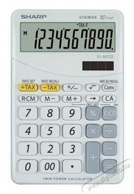 SHARP ELM332BWH napelemes asztali sz&aacute;mol&oacute;g&eacute;p Iroda &eacute;s sz&aacute;m&iacute;t&aacute;stechnika - Sz&aacute;mol&oacute;g&eacute;p - Irodai - 456762