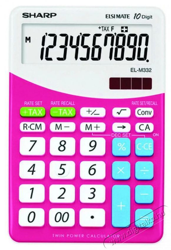 SHARP ELM332BPK napelemes asztali sz&aacute;mol&oacute;g&eacute;p Iroda &eacute;s sz&aacute;m&iacute;t&aacute;stechnika - Sz&aacute;mol&oacute;g&eacute;p - Irodai - 456787