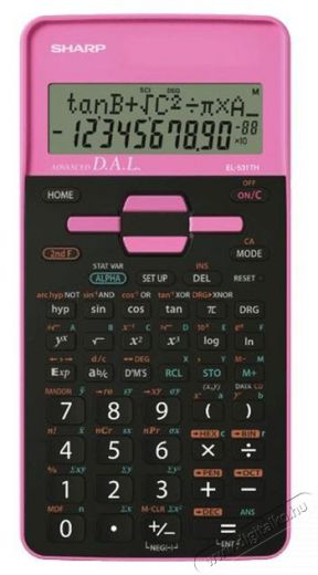 SHARP EL531THBPK 273 funkci&oacute;s tudom&aacute;nyos sz&aacute;mol&oacute;g&eacute;p Iroda &eacute;s sz&aacute;m&iacute;t&aacute;stechnika - Sz&aacute;mol&oacute;g&eacute;p - Tudom&aacute;nyos - 456791