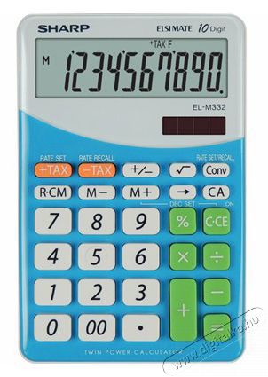 SHARP ELM332BBL napelemes asztali sz&aacute;mol&oacute;g&eacute;p Iroda &eacute;s sz&aacute;m&iacute;t&aacute;stechnika - Sz&aacute;mol&oacute;g&eacute;p - Irodai - 456788