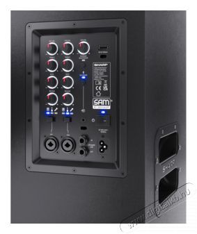 SHARP CP-LS100 SUMOBOX nagy teljes&iacute;tm&eacute;nyű hordozhat&oacute; hangsz&oacute;r&oacute; Audio-Video / Hifi / Multim&eacute;dia - Hangfal - Hangfalszett - H&aacute;l&oacute;zatr&oacute;l műk&ouml;dő vezet&eacute;k n&eacute;lk&uuml;li hangsug&aacute;rz&oacute; - 476072