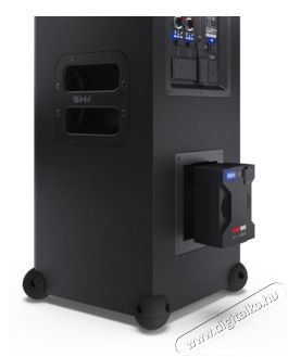 SHARP CP-LS100 SUMOBOX nagy teljes&iacute;tm&eacute;nyű hordozhat&oacute; hangsz&oacute;r&oacute; Audio-Video / Hifi / Multim&eacute;dia - Hangfal - Hangfalszett - H&aacute;l&oacute;zatr&oacute;l műk&ouml;dő vezet&eacute;k n&eacute;lk&uuml;li hangsug&aacute;rz&oacute; - 476072