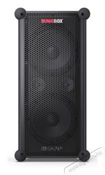 SHARP CP-LS100 SUMOBOX nagy teljes&iacute;tm&eacute;nyű hordozhat&oacute; hangsz&oacute;r&oacute; Audio-Video / Hifi / Multim&eacute;dia - Hangfal - Hangfalszett - H&aacute;l&oacute;zatr&oacute;l műk&ouml;dő vezet&eacute;k n&eacute;lk&uuml;li hangsug&aacute;rz&oacute; - 476072