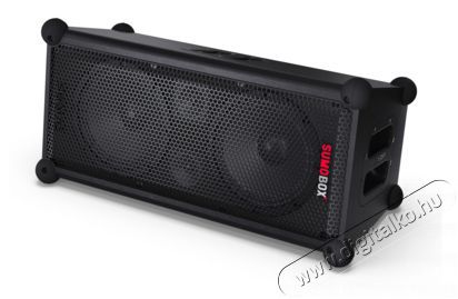 SHARP CP-LS100 SUMOBOX nagy teljes&iacute;tm&eacute;nyű hordozhat&oacute; hangsz&oacute;r&oacute; Audio-Video / Hifi / Multim&eacute;dia - Hangfal - Hangfalszett - H&aacute;l&oacute;zatr&oacute;l műk&ouml;dő vezet&eacute;k n&eacute;lk&uuml;li hangsug&aacute;rz&oacute; - 476072