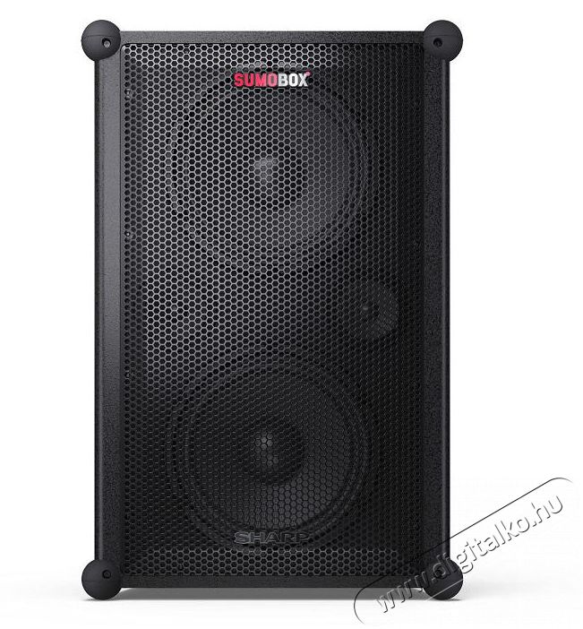 SHARP CP-LS200 SUMOBOX PRO nagy teljes&iacute;tm&eacute;nyű hordozhat&oacute; hangsz&oacute;r&oacute; Audio-Video / Hifi / Multim&eacute;dia - Hangfal - Hangfalszett - H&aacute;l&oacute;zatr&oacute;l műk&ouml;dő vezet&eacute;k n&eacute;lk&uuml;li hangsug&aacute;rz&oacute; - 493203