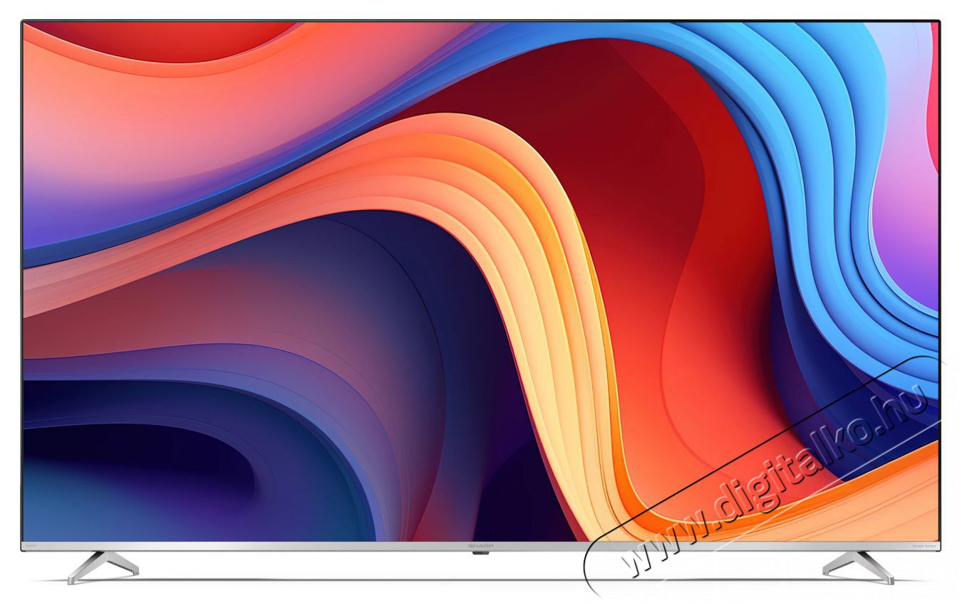 SHARP 70GP6260E 177cm-es 4K UHD QLED Sharp Google TV Harman Kardon hangsz&oacute;r&oacute;kkal Telev&iacute;zi&oacute;k - LED telev&iacute;zi&oacute; - UHD 4K felbont&aacute;s&uacute; - 493936