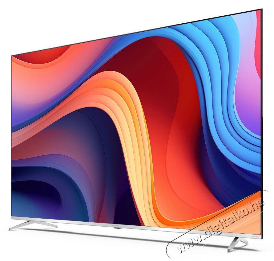 SHARP 70GP6260E 177cm-es 4K UHD QLED Sharp Google TV Harman Kardon hangsz&oacute;r&oacute;kkal Telev&iacute;zi&oacute;k - LED telev&iacute;zi&oacute; - UHD 4K felbont&aacute;s&uacute; - 493936