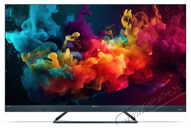 SHARP 50FQ5EG 126cm-es 4K UHD 144Hz Quantum Dot Sharp Google TV Harman Kardon hangsz&oacute;r&oacute;kkal Telev&iacute;zi&oacute;k - LED telev&iacute;zi&oacute; - UHD 4K felbont&aacute;s&uacute; - 494540