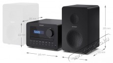 SHARP XL-B514(BK) Tokyo FM bluetooth mikrohifi rendszer fekete fa hangsz&oacute;r&oacute;kkal Audio-Video / Hifi / Multim&eacute;dia - Hifi - Sztere&oacute; - Mikro-, mini hifi rendszer - 494543