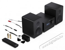 SHARP XL-B514(BK) Tokyo FM bluetooth mikrohifi rendszer fekete fa hangsz&oacute;r&oacute;kkal Audio-Video / Hifi / Multim&eacute;dia - Hifi - Sztere&oacute; - Mikro-, mini hifi rendszer - 494543