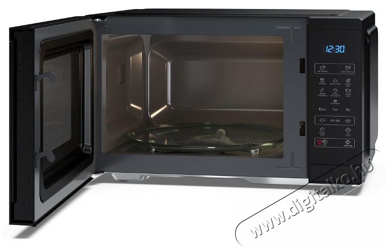 SHARP YC-MS252AE-B 25L, digit&aacute;lis mikrohull&aacute;m&uacute; s&uuml;tő, fekete Konyhai term&eacute;kek - Mikrohull&aacute;m&uacute; s&uuml;tő - Mikrohull&aacute;m&uacute; s&uuml;tő (szabadon&aacute;ll&oacute;) - 495979