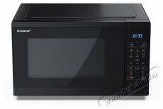 SHARP YC-MS252AE-B 25L, digit&aacute;lis mikrohull&aacute;m&uacute; s&uuml;tő, fekete Konyhai term&eacute;kek - Mikrohull&aacute;m&uacute; s&uuml;tő - Mikrohull&aacute;m&uacute; s&uuml;tő (szabadon&aacute;ll&oacute;) - 495979