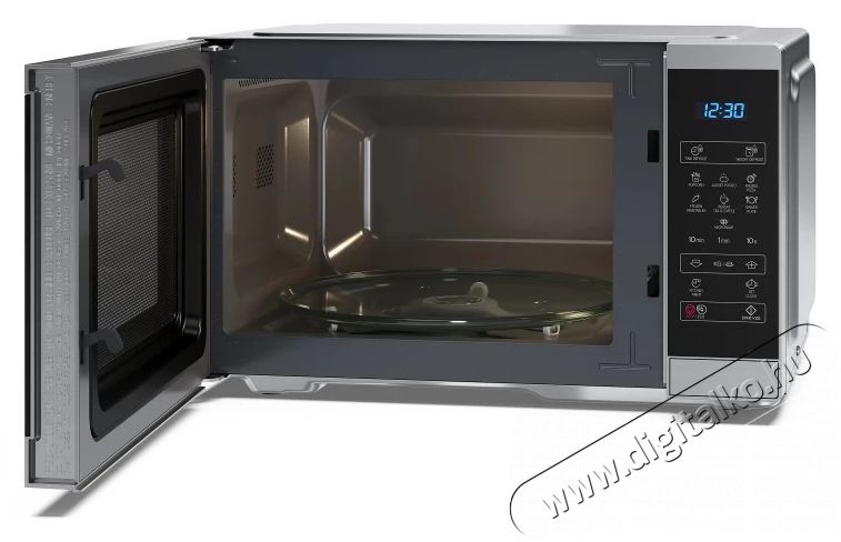 SHARP YC-MS252AE-S 25L, digit&aacute;lis mikrohull&aacute;m&uacute; s&uuml;tő, ez&uuml;st/fekete Konyhai term&eacute;kek - Mikrohull&aacute;m&uacute; s&uuml;tő - Mikrohull&aacute;m&uacute; s&uuml;tő (szabadon&aacute;ll&oacute;) - 495980