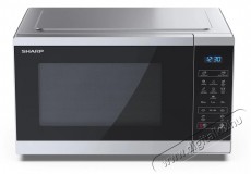 SHARP YC-MS252AE-S 25L, digit&aacute;lis mikrohull&aacute;m&uacute; s&uuml;tő, ez&uuml;st/fekete Konyhai term&eacute;kek - Mikrohull&aacute;m&uacute; s&uuml;tő - Mikrohull&aacute;m&uacute; s&uuml;tő (szabadon&aacute;ll&oacute;) - 495980