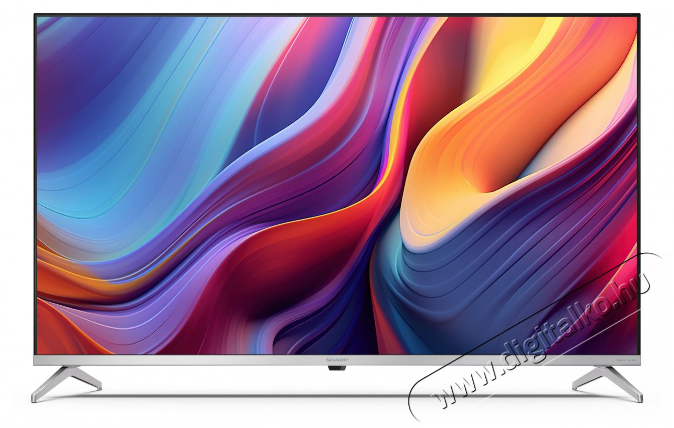 SHARP 43GP6265E 108cm-es 4K UHD QLED Google TV harman/kardon hangsz&oacute;r&oacute;kkal Telev&iacute;zi&oacute;k - LED telev&iacute;zi&oacute; - UHD 4K felbont&aacute;s&uacute; - 499833