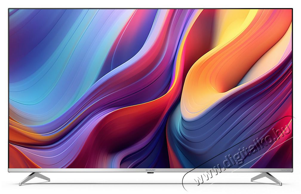 SHARP 50GP6265ES 126cm-es 4K UHD QLED Google TV Harman Kardon hangsz&oacute;r&oacute;kkal Telev&iacute;zi&oacute;k - LED telev&iacute;zi&oacute; - UHD 4K felbont&aacute;s&uacute; - 499834