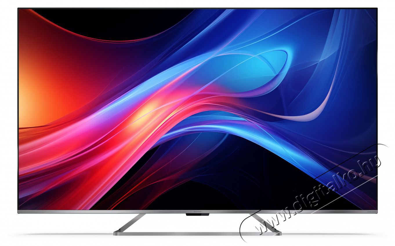 SHARP 75GP7265E 189cm-es 4K UHD QLED Google TV Harman/Kardon hangsz&oacute;r&oacute;kkal Telev&iacute;zi&oacute;k - LED telev&iacute;zi&oacute; - UHD 4K felbont&aacute;s&uacute; - 499838