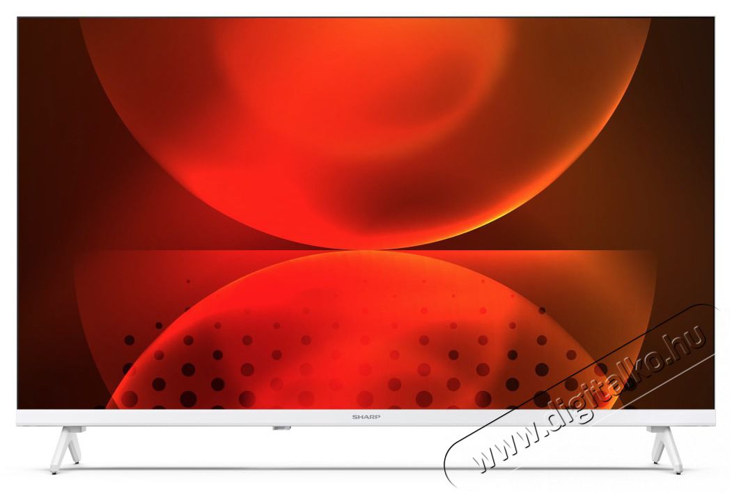 SHARP 32FH2EW 80cm-es HD Android LED TV, feh&eacute;r Telev&iacute;zi&oacute;k - LED telev&iacute;zi&oacute; - 720p HD Ready felbont&aacute;s&uacute; - 500913