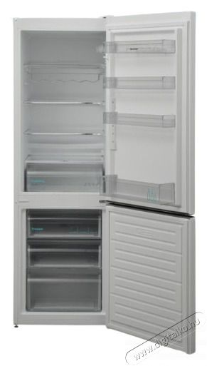 SHARP SJ-FBB04DTXWE-EU alulfagyaszt&oacute;s hűtőszekr&eacute;ny Konyhai term&eacute;kek - Hűtő, fagyaszt&oacute; (szabadon&aacute;ll&oacute;) - Alulfagyaszt&oacute;s kombin&aacute;lt hűtő - 501070