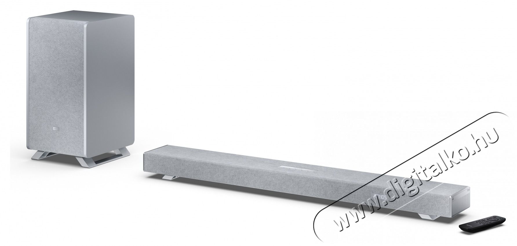 SHARP Q HT-SBW53121(SL) 3.1.2 Dolby Atmos / DTS:X hangprojektor vezet&eacute;k n&eacute;lk&uuml;li m&eacute;lynyom&oacute;val ez&uuml;st Audio-Video / Hifi / Multim&eacute;dia - Hangprojektor / soundbar - M&eacute;lyl&aacute;d&aacute;val - 505450