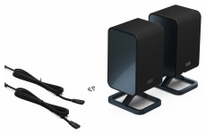 SHARP Q HT-SPR52021(BK) 2.0.2 Vezet&eacute;k n&eacute;lk&uuml;li h&aacute;ts&oacute; hangsug&aacute;rz&oacute;p&aacute;r, fekete Audio-Video / Hifi / Multim&eacute;dia - Hordozhat&oacute;, vezet&eacute;k n&eacute;lk&uuml;li / bluetooth hangsug&aacute;rz&oacute; - Hordozhat&oacute;, vezet&eacute;k n&eacute;lk&uuml;li / bluetooth hangsug&aacute;rz&oacute; - 505453