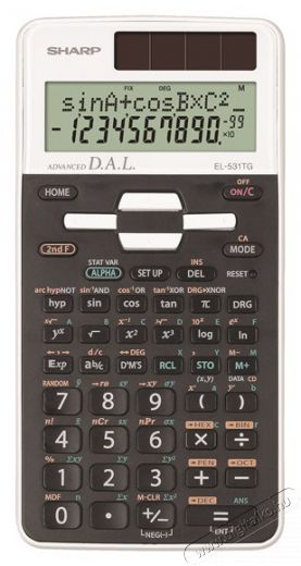 SHARP EL-531TGWH 273 funkci&oacute;s tudom&aacute;nyos sz&aacute;mol&oacute;g&eacute;p Iroda &eacute;s sz&aacute;m&iacute;t&aacute;stechnika - Sz&aacute;mol&oacute;g&eacute;p - Zsebsz&aacute;mol&oacute;g&eacute;p - 506875
