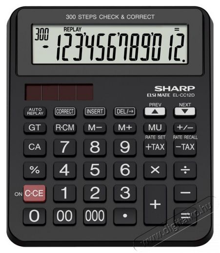 SHARP EL-CC12D napelemes irodai sz&aacute;mol&oacute;g&eacute;p Iroda &eacute;s sz&aacute;m&iacute;t&aacute;stechnika - Sz&aacute;mol&oacute;g&eacute;p - Zsebsz&aacute;mol&oacute;g&eacute;p - 508567