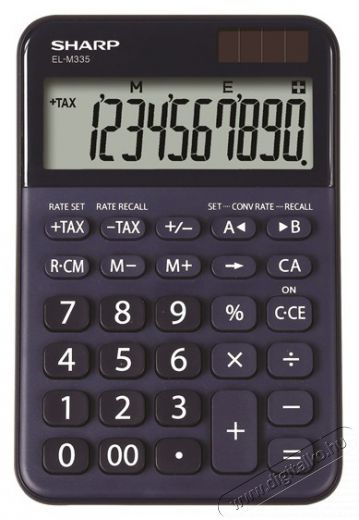 SHARP ELM-335B-BL napelemes asztali sz&aacute;mol&oacute;g&eacute;p Iroda &eacute;s sz&aacute;m&iacute;t&aacute;stechnika - Sz&aacute;mol&oacute;g&eacute;p - Zsebsz&aacute;mol&oacute;g&eacute;p - 508563