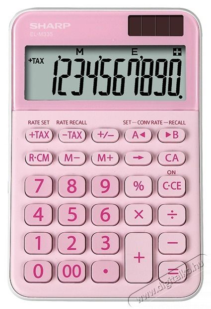 SHARP ELM-335B-PK napelemes asztali sz&aacute;mol&oacute;g&eacute;p Iroda &eacute;s sz&aacute;m&iacute;t&aacute;stechnika - Sz&aacute;mol&oacute;g&eacute;p - Zsebsz&aacute;mol&oacute;g&eacute;p - 508565