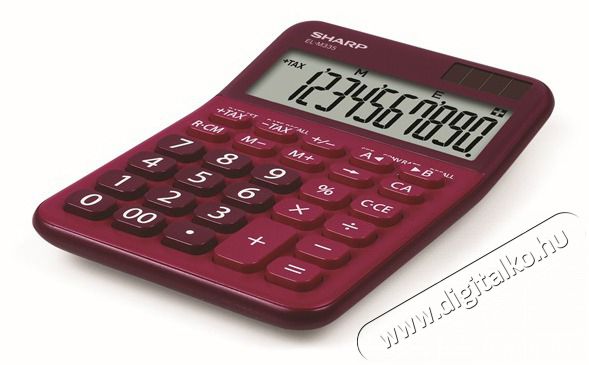 SHARP ELM-335B-RD napelemes asztali sz&aacute;mol&oacute;g&eacute;p Iroda &eacute;s sz&aacute;m&iacute;t&aacute;stechnika - Sz&aacute;mol&oacute;g&eacute;p - Zsebsz&aacute;mol&oacute;g&eacute;p - 508564